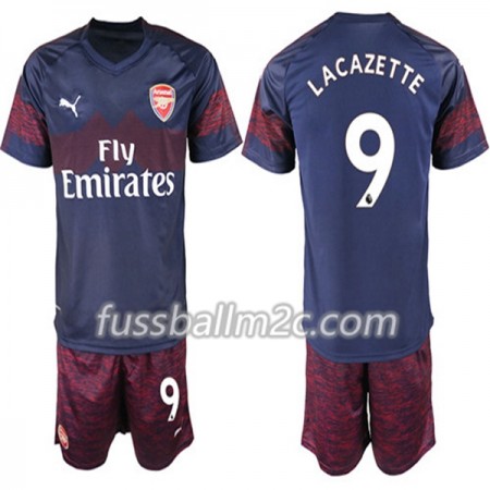 Fußballtrikots Arsenal Alexandre Lacazette 9 Kinder Auswärts Trikotsatz 2018-2019